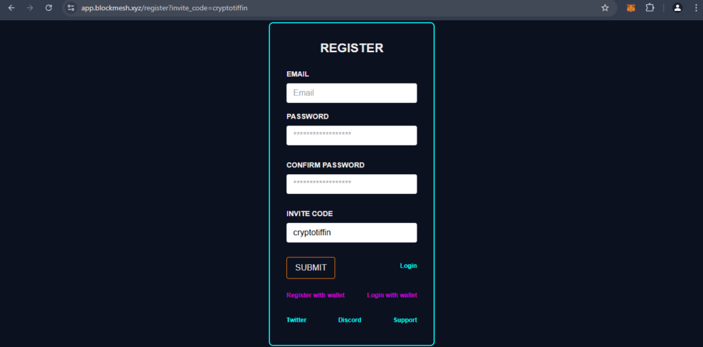 blockmesh-network-signup
